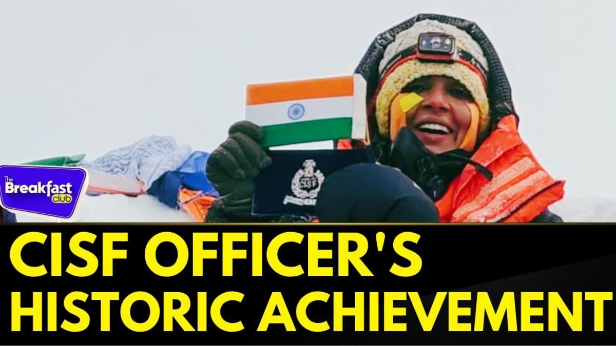 Mount Everest Conquered! CISF Officer Geeta Samota Makes History as 1st from Her Force | Watch
