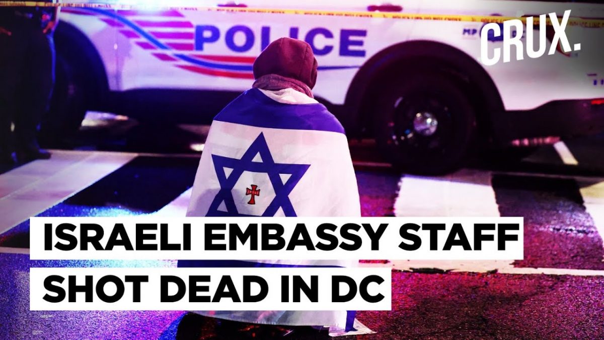 "Antisemitic Murder" Israeli Embassy Staff Members Shot Dead Outside Jewish Museum in Washington, DC