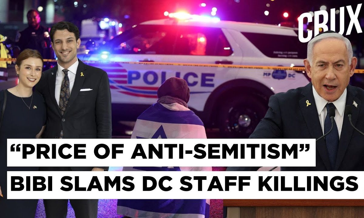 "Free Palestine" Chanting Shooter Kills Israeli Couple In DC, Netanyahu Ups Security At Embassies