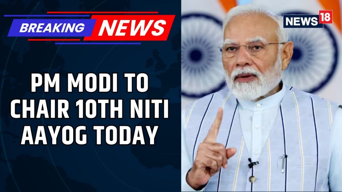 PM Modi To Chair 10th NITI Aayog Governing Council Meeting Today First Major PM-CM Talks \ News18