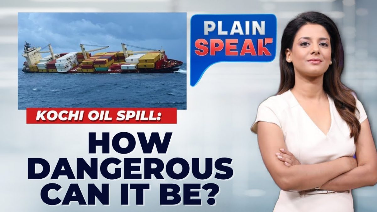 How The Sinking Of A Ship Near Kerala Coast Has Raised Oil Spill Concerns | Explained #plainspeak How The Sinking Of A Ship Near Kerala Coast Has Raised Oil Spill Concerns | Explained #plainspeak