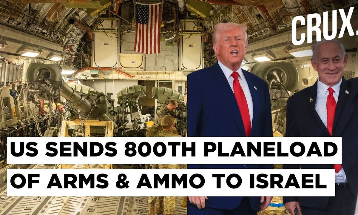 US Delivers 90,000 Tons of Arms To Israel As EU Slams 'Abhorrent' Gaza Strikes; Chaos at Aid Site US Delivers 90,000 Tons of Arms To Israel As EU Slams 'Abhorrent' Gaza Strikes; Chaos at Aid Site