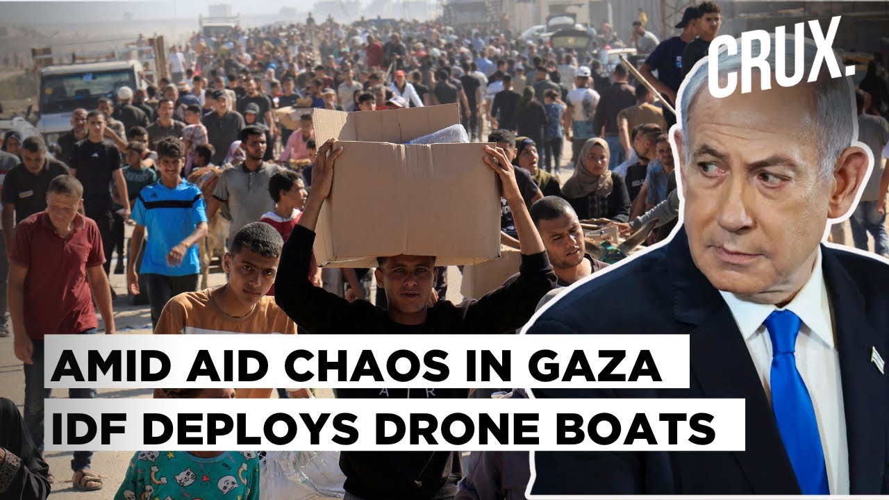 Israel, US Defend Gaza Aid Amid Chaos; Critics Cite Displacement, UN Withholds Support