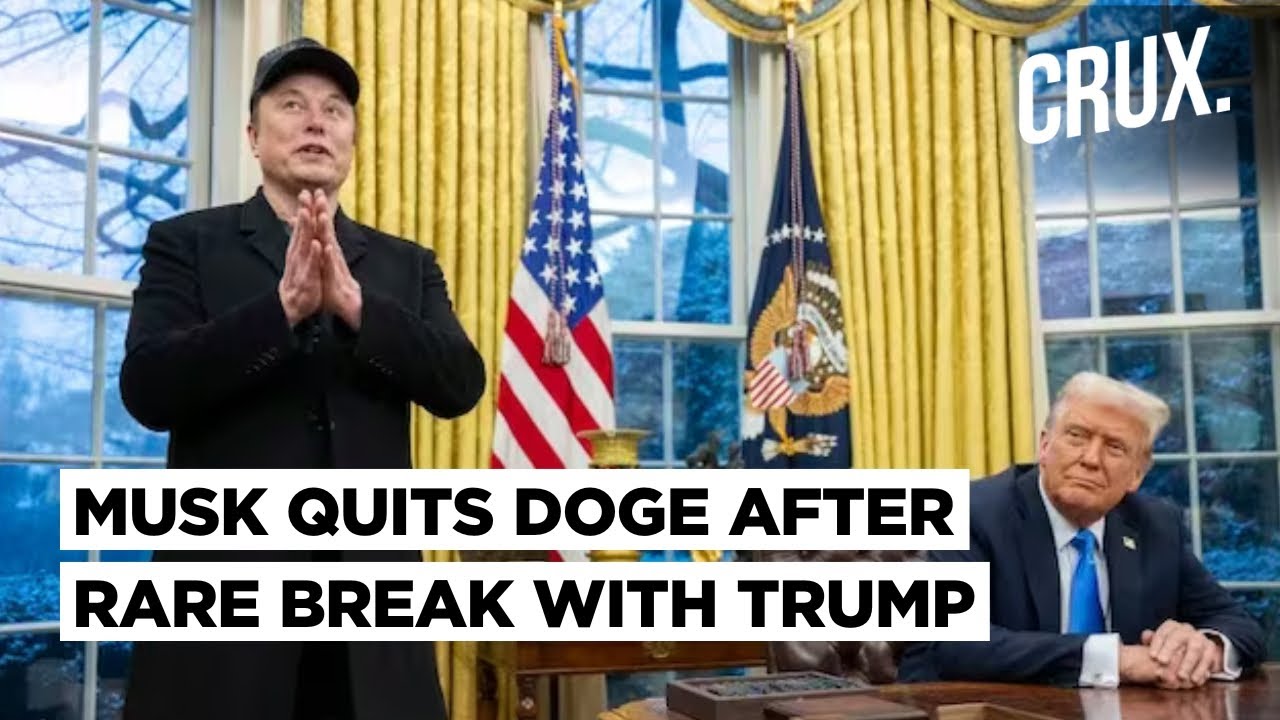 "My Time Comes to an End" Elon Musk Exit's Trump's DOGE After Slamming His "Big, Beautiful Bill"