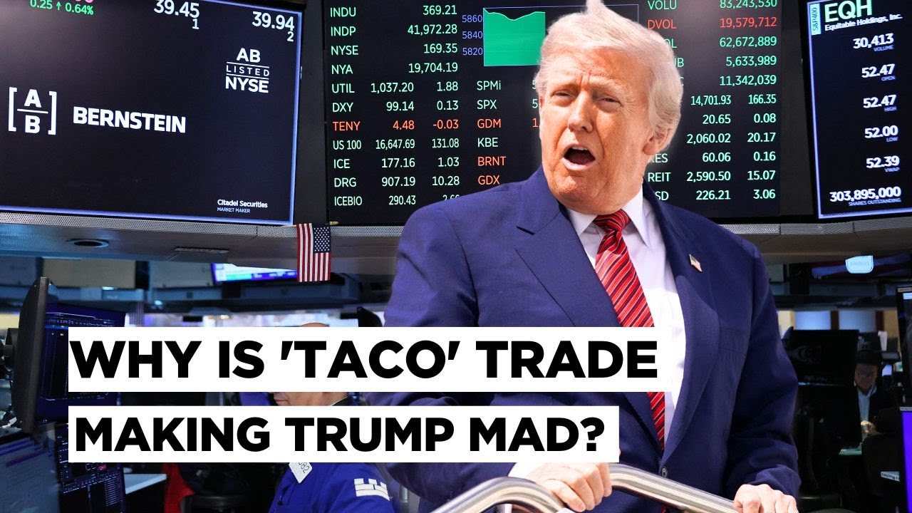 TACO Trade: Wall Street Has A New Acronym To Rally Behind, But Donald Trump Thinks It's "Nasty"
