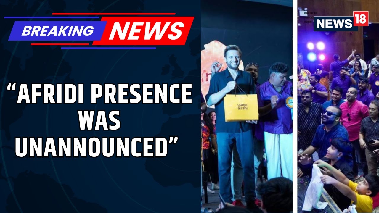 Dubai’s Kerala Expats Say Afridi, Gul Gate-Crashed Event: ‘Couldn’t Ask Them To Leave’ | News18