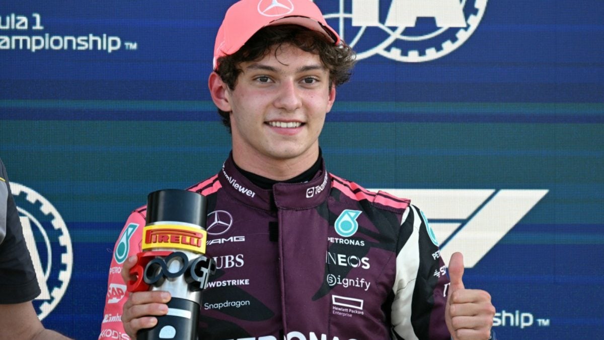 Mercedes' Rookie Kimi Antonelli Creates History! Becomes Youngest F1 Driver To...