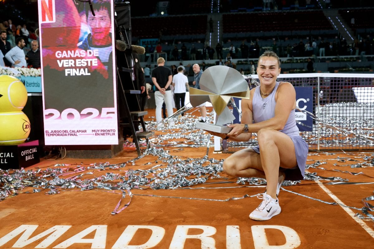 Aryna Sabalenka Seals Madrid Open Title With Straight-Sets Win Over Coco Gauff