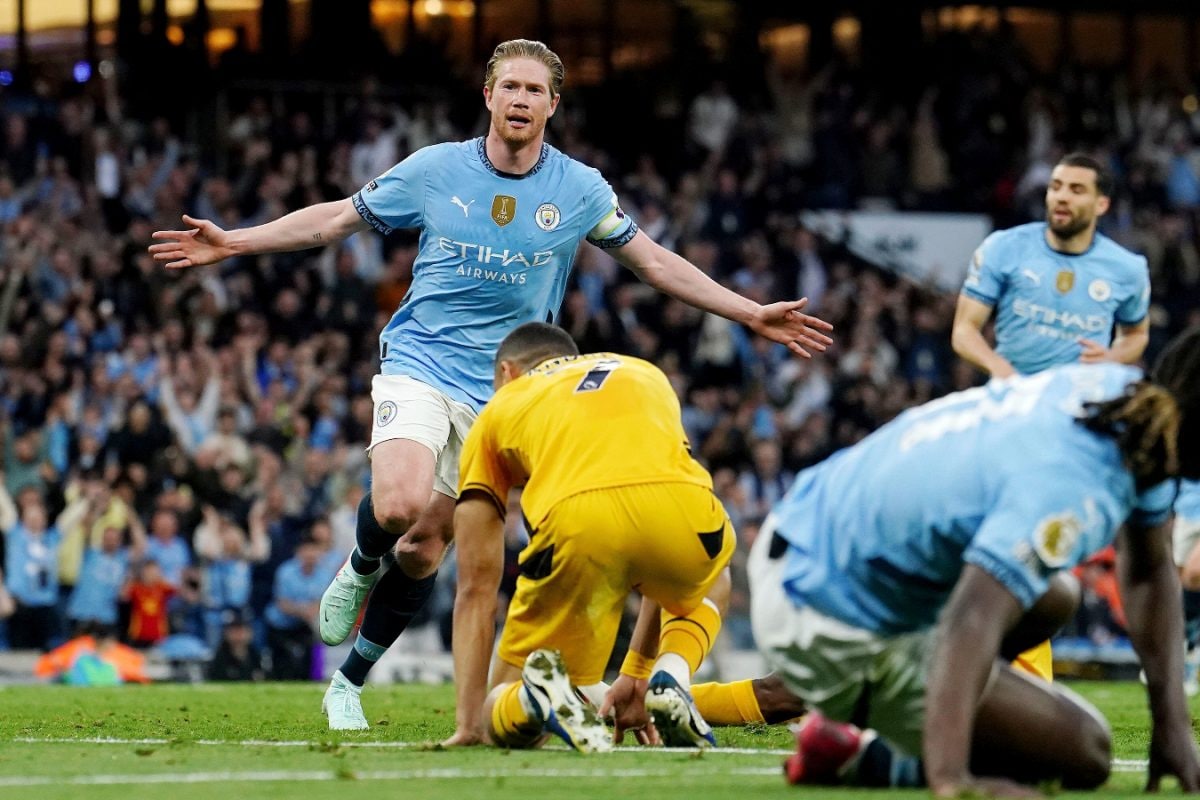 De Bruyne Winner Powers Man City To Third In Premier League Amid Top-Five Race