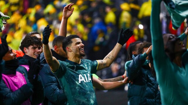 Spurs have made it to the final of a European Trophy after 2019, when they lost in the Champions League final to Chelsea (AP) 