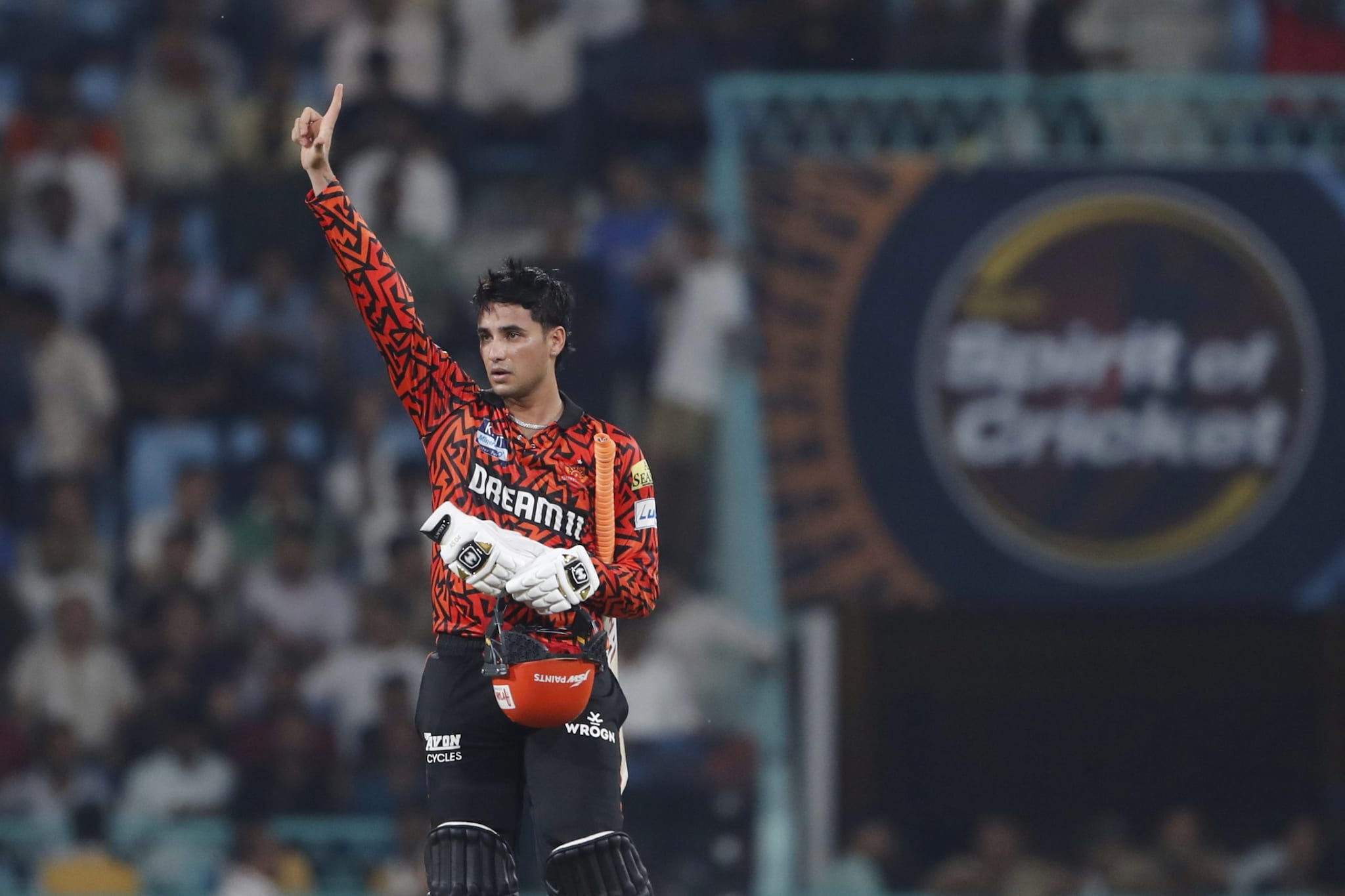 Abhishek Sharma set the tone as he scored a fifty in quick time to set the foundations for their run-chase. (Image: AP)
