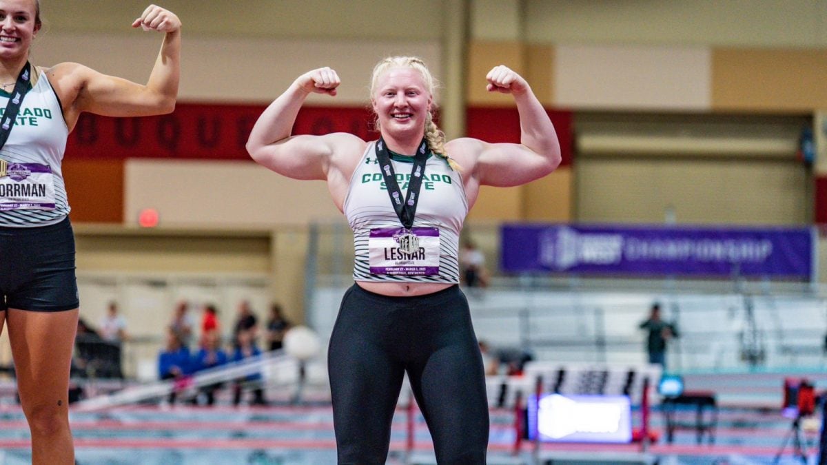 Brock Lesnar’s Daughter Mya Throws 18.61m To Win MWC Shot Put Title Yet Again