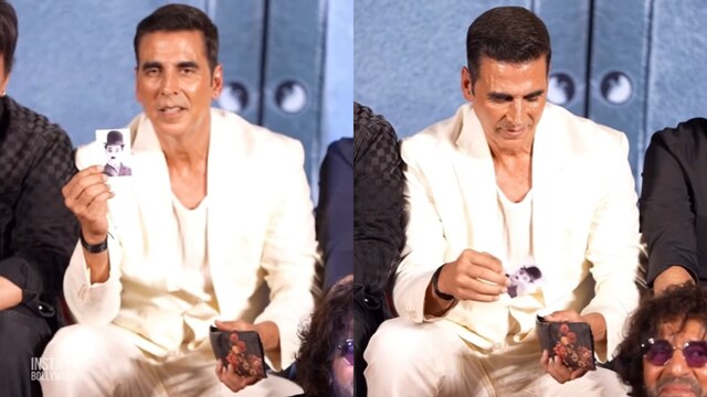 Akshay Kumar Carries THIS Hollywood Legend Photo In His Wallet 