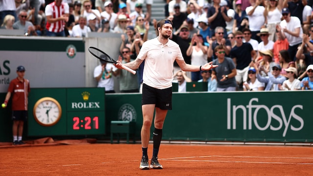 Bublik pulled off a comeback win for the ages against de Minaur at Roland Garros (AFP)