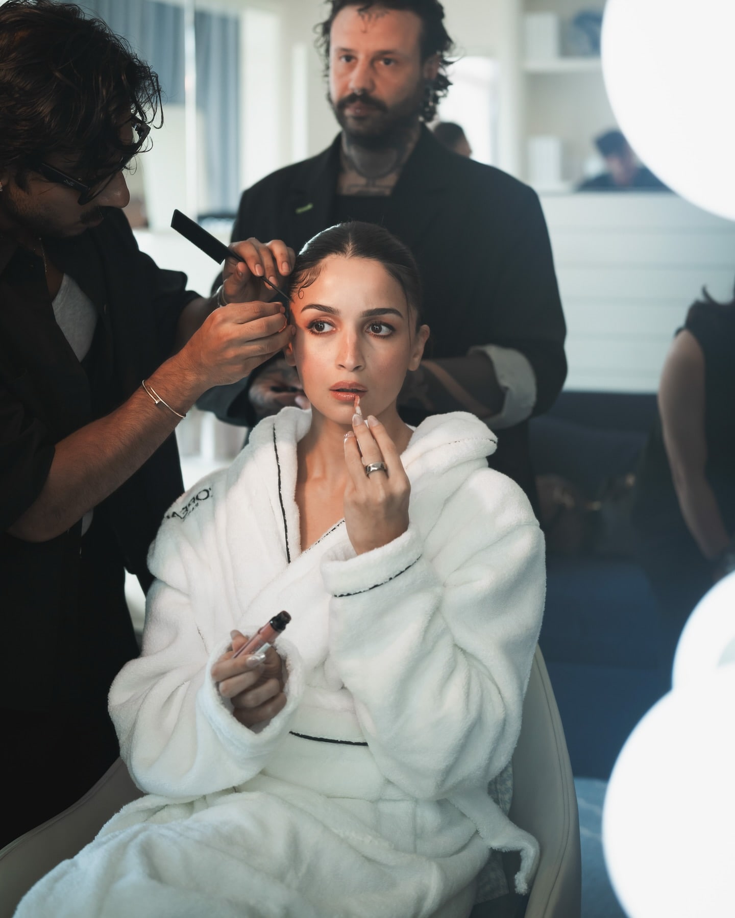 Alia Bhatt Cannes BTS