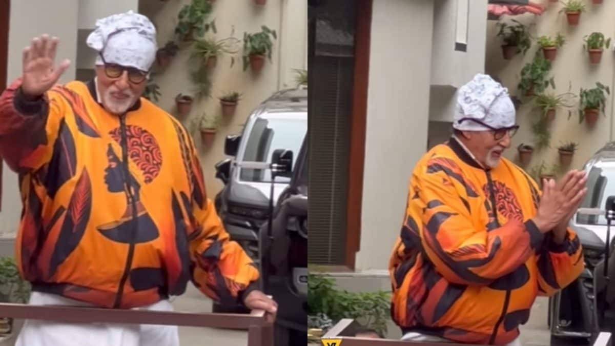 Amitabh Bachchan Greets Fans Outside His House Jalsa, Video Goes Viral | Watch