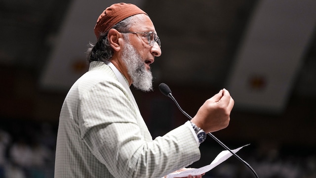 Owaisi exposes Pakistan in Saudi Arabia (PTI Image)