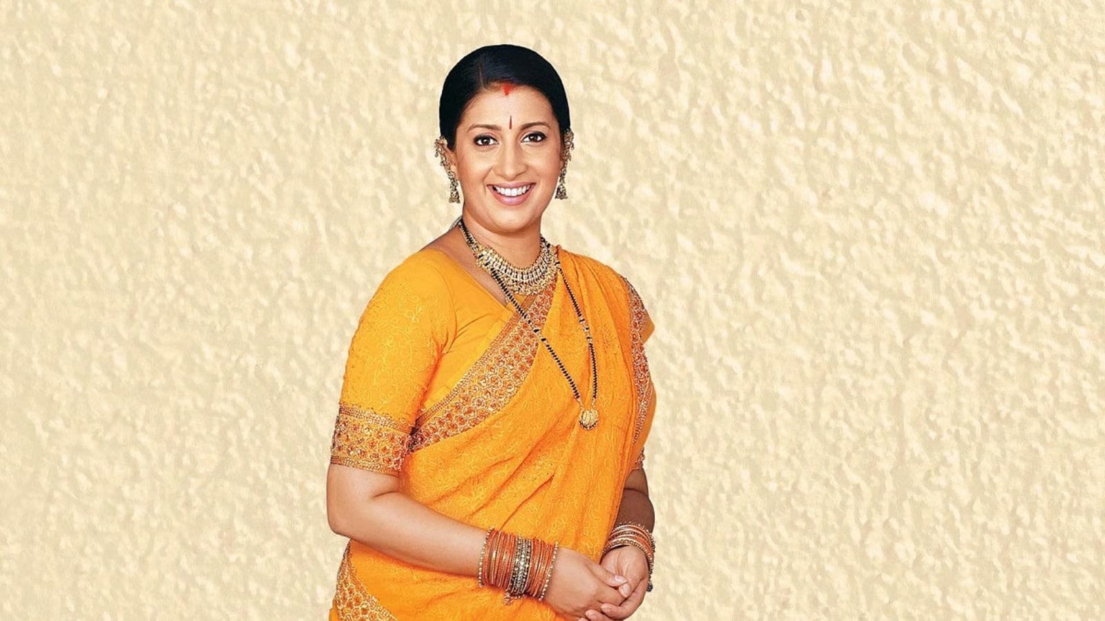Smriti Irani Shoots For Kyunki Saas Bhi Kabhi Bahu Thi 2 With Z Plus Security: Report