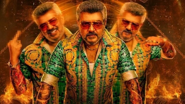Ajith Kumar successful  Good Bad Ugly poster.