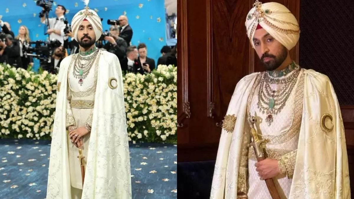 Diljit Dosanjh Channels Royal Vibes At MET Gala, Fans Call Him ‘Maharaja’ | Watch