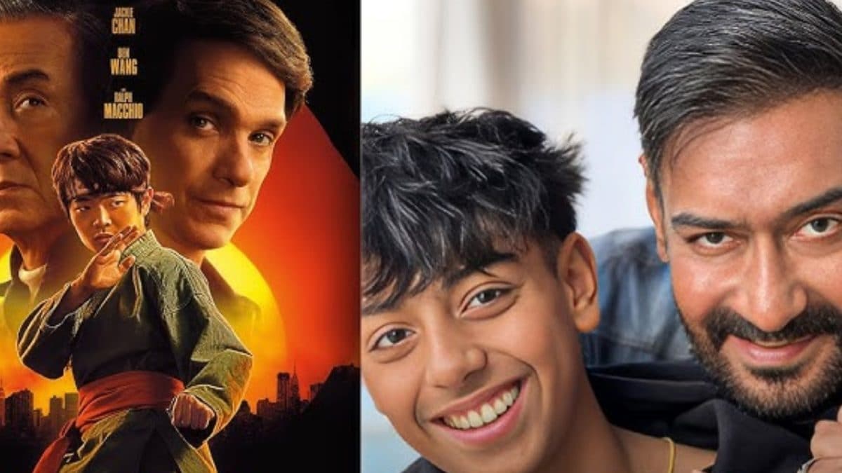 Ajay Devgn, Son Yug Launch Hindi Trailer Of Karate Kid: Legends | Watch Ajay Devgn, Son Yug Launch Hindi Trailer Of Karate Kid: Legends | Watch