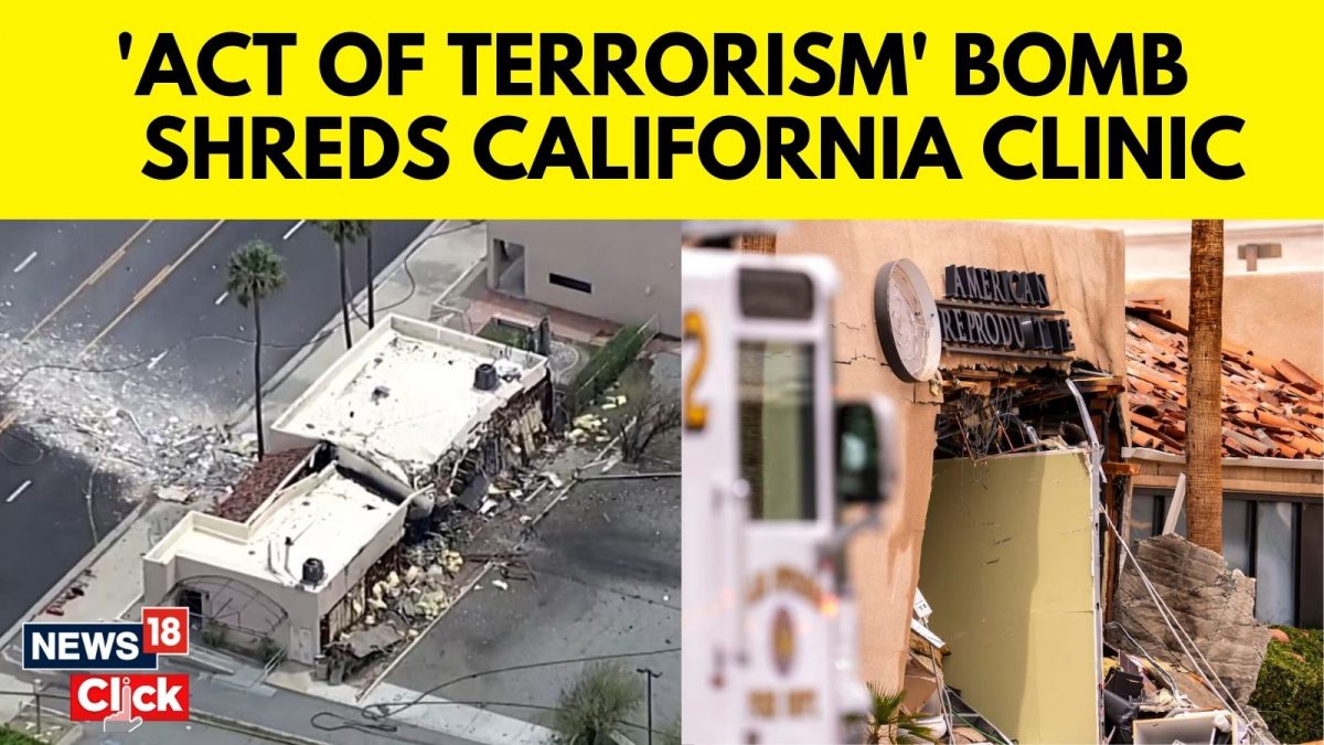Explosion Rocks Californias Palm Springs; 1 Dead, Fertility Clinic ...