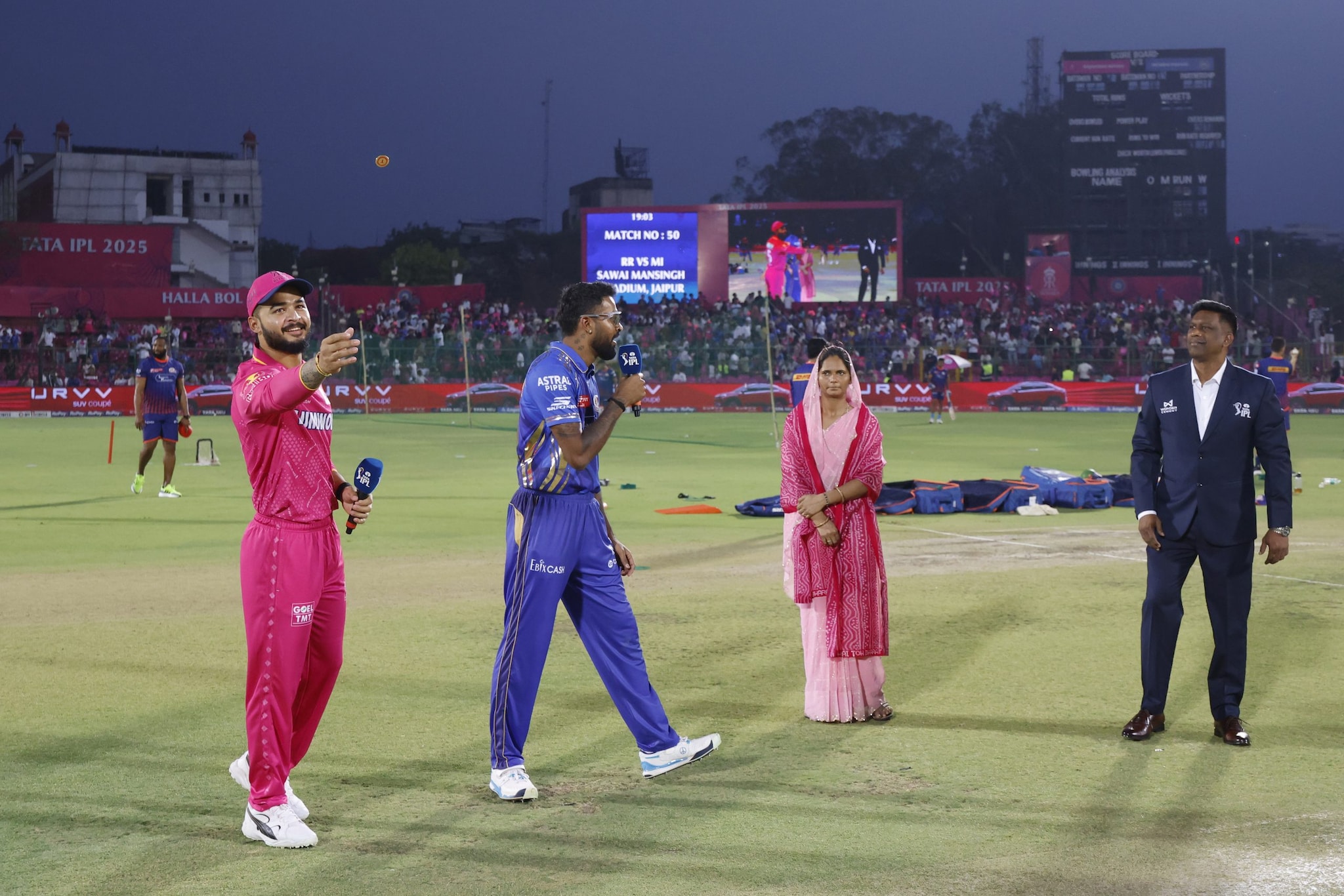 IPL 2025 M50 - RR v MI IPL 2025 M50 - RR v MI