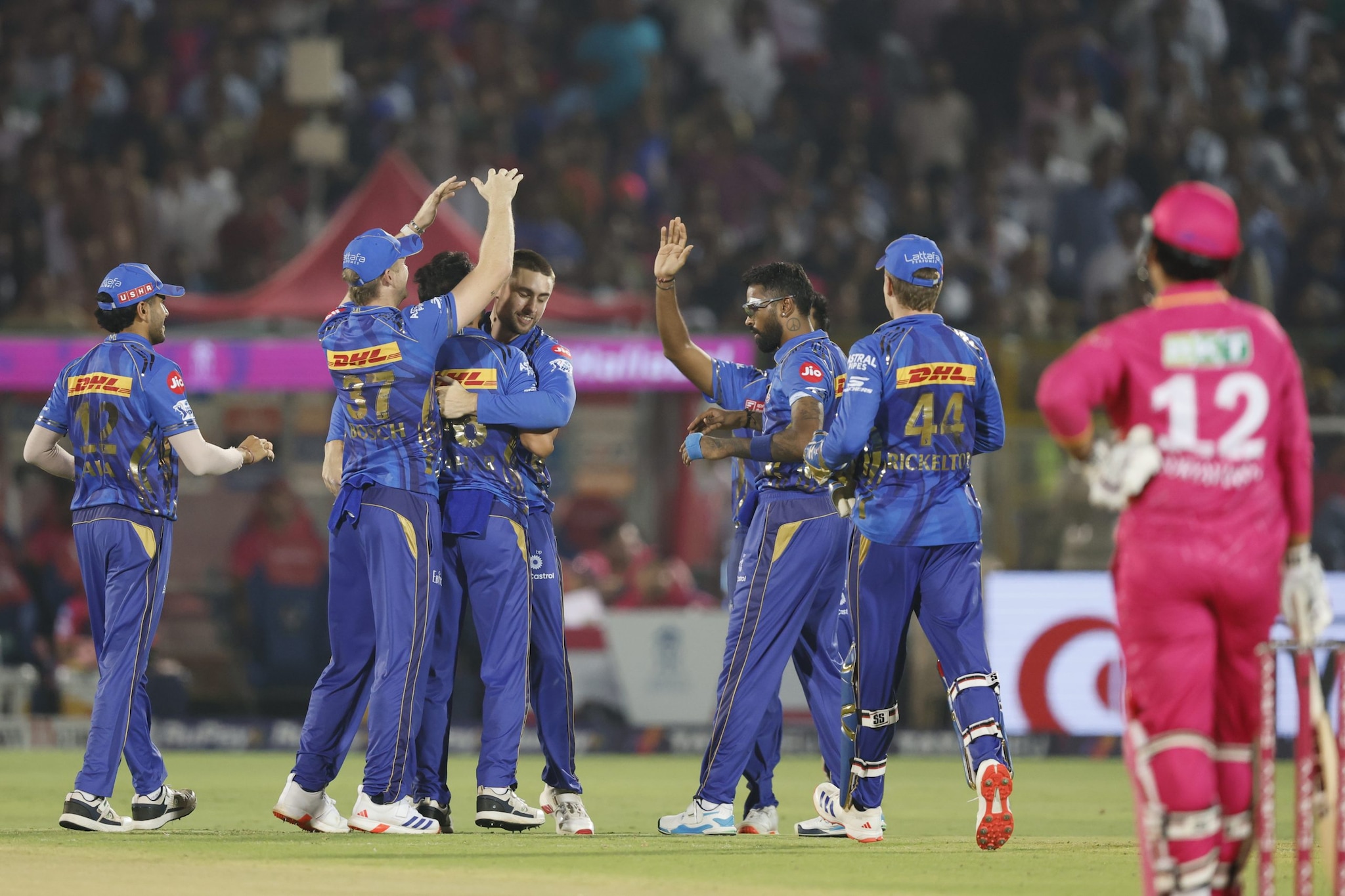 IPL 2025 M50 - RR v MI IPL 2025 M50 - RR v MI