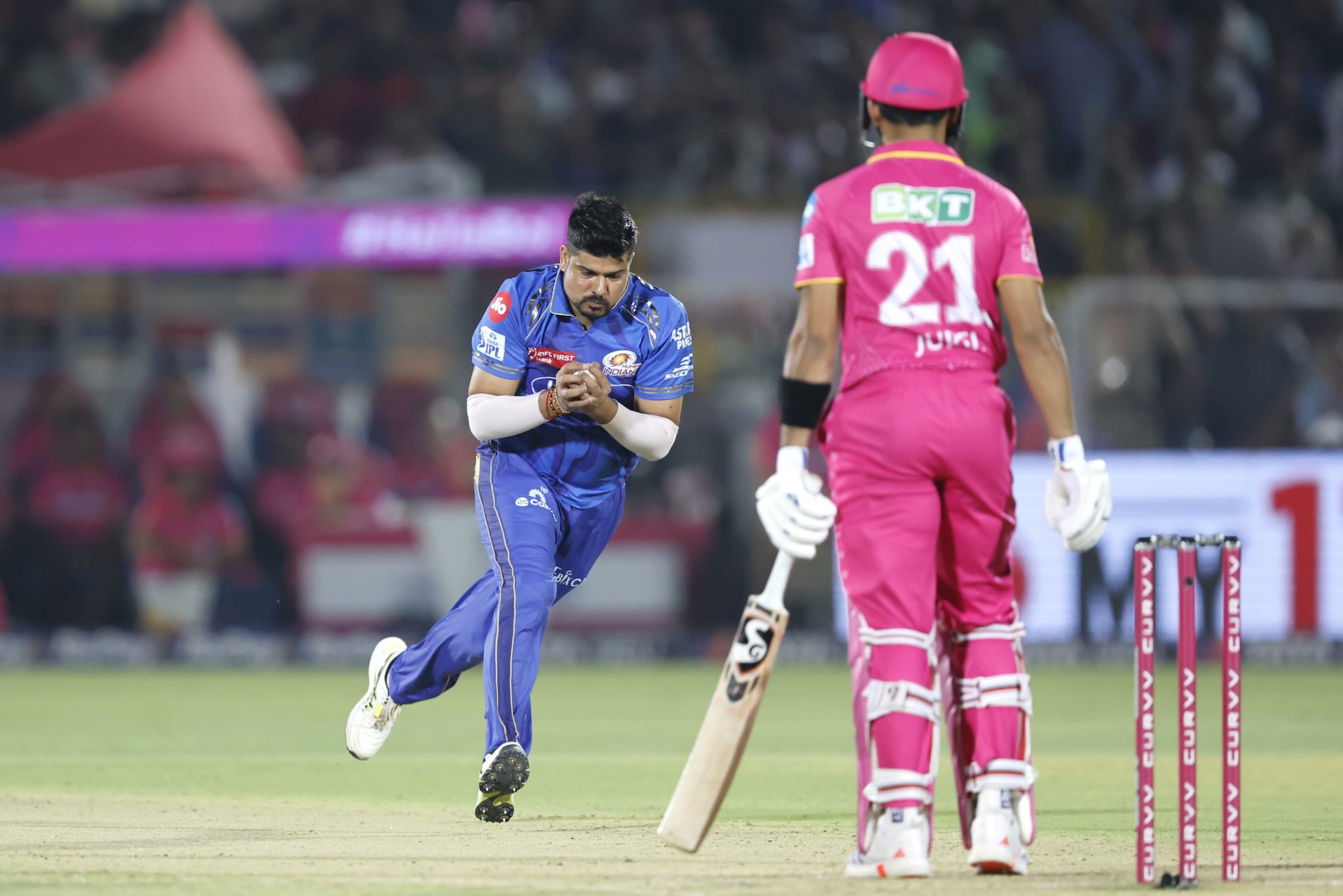 IPL 2025 M50 - RR v MI IPL 2025 M50 - RR v MI