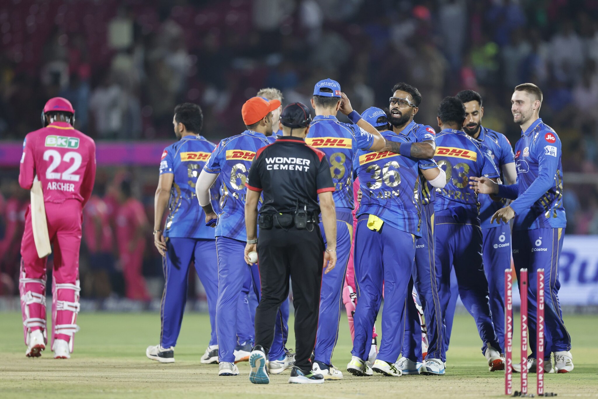 IPL 2025 M50 - RR v MI IPL 2025 M50 - RR v MI