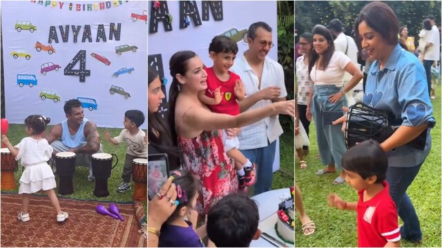 Inside Dia Mirza's lad   Avyaan's 4th day   celebration