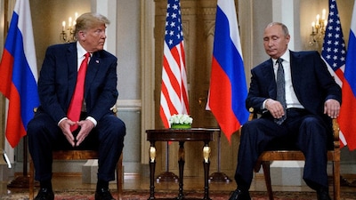 Russian President Vladimir Putin and US President Donald Trump. (AFP file photo)
