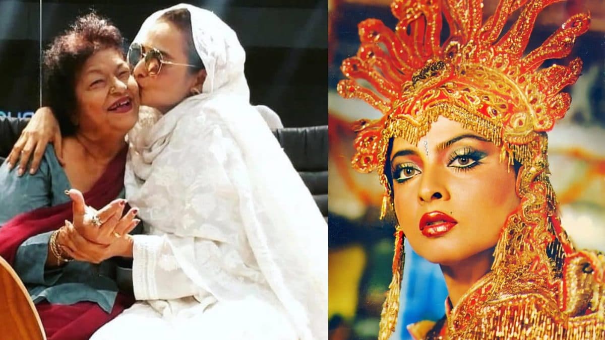 Rekha Refused To Shoot Song, CRIED When Saroj Khan Said ‘Change Dance Master’: ‘Main Karungi…’ Rekha Refused To Shoot Song, CRIED When Saroj Khan Said ‘Change Dance Master’: ‘Main Karungi…’
