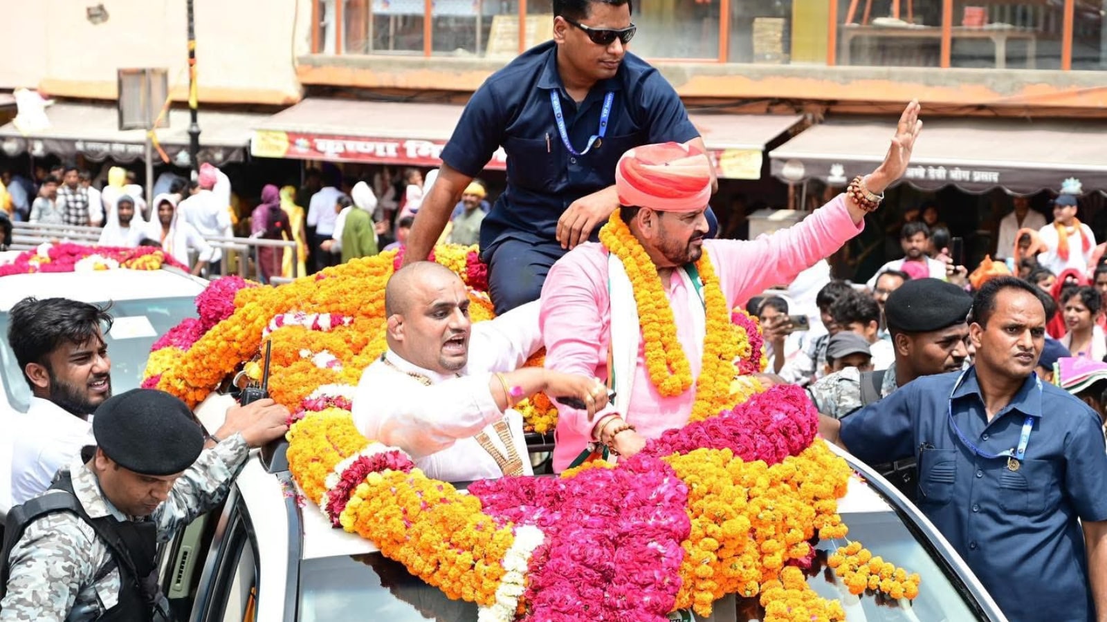 10,000 Supporters, 100 SUVs: Brij Bhushan Holds 'Victory Parade' After Court Drops POCSO Case