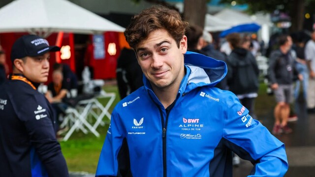 Alpine's Franco Colapinto now replaces the struggling Doohan (X)