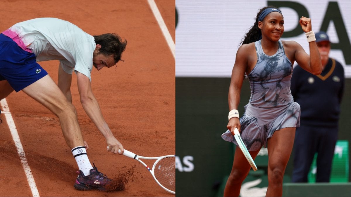 French Open: Medvedev Crashes Out In First Round; Gauff, Andreeva Breeze Through