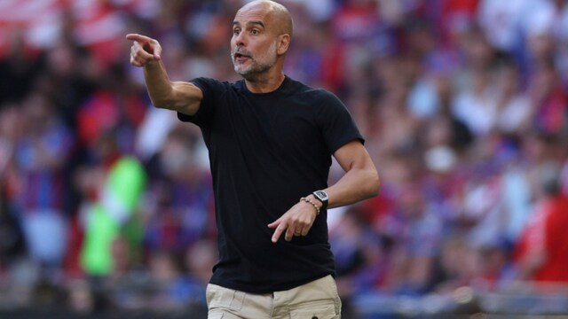 Manchester City manager   Pep Guardiola (AP)
