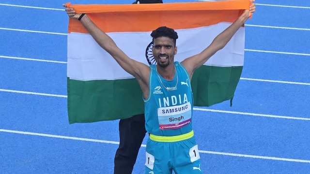Gulveer Singh for India