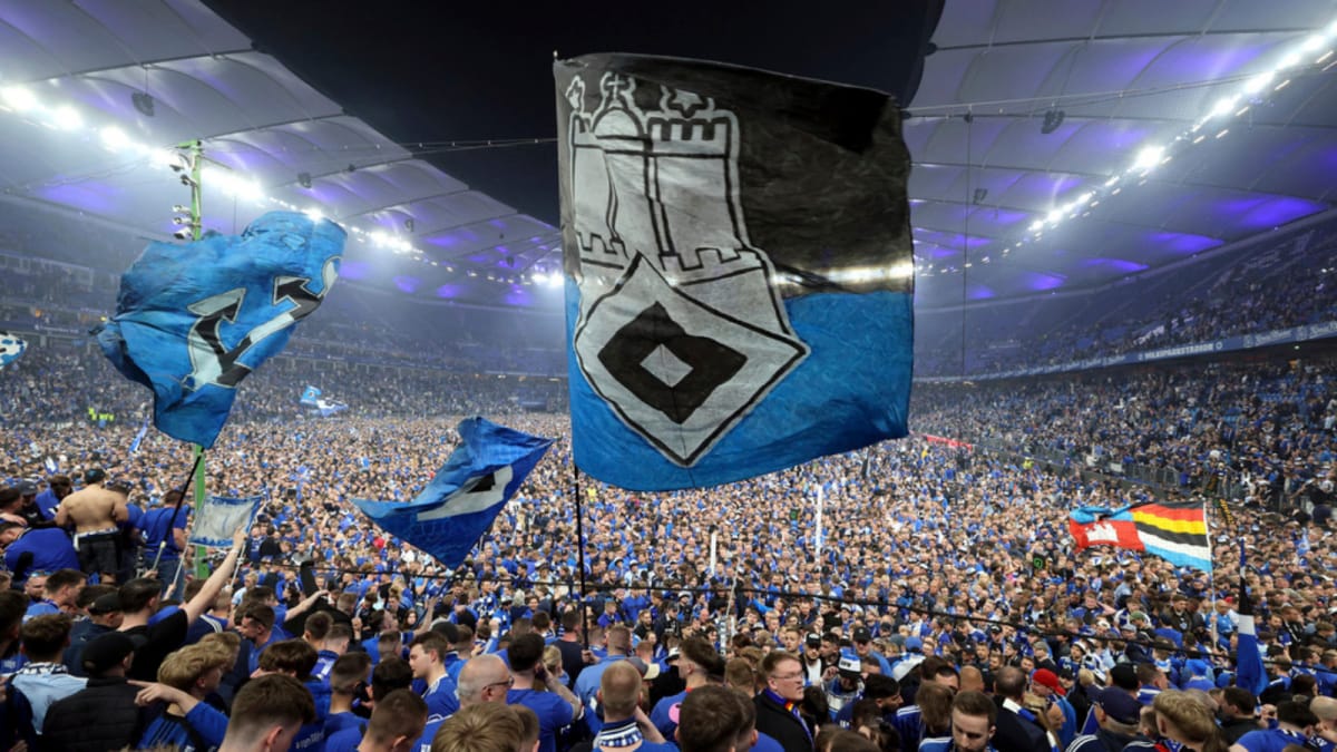 Hamburger SV en el momento de volver a la Bundesliga