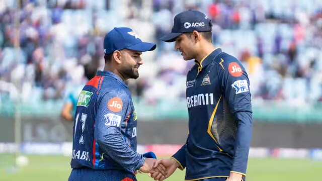  Gujarat Titans skipper  Shubman Gill and Lucknow Super Giants skipper Rishabh Pant (BCCI)