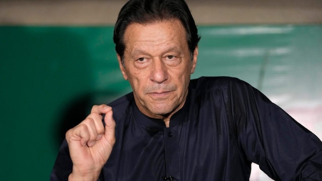 Despite solitary confinement and a campaign of legal and media suppression, Imran Khan remains Pakistan’s most popular political figure. (AP)
