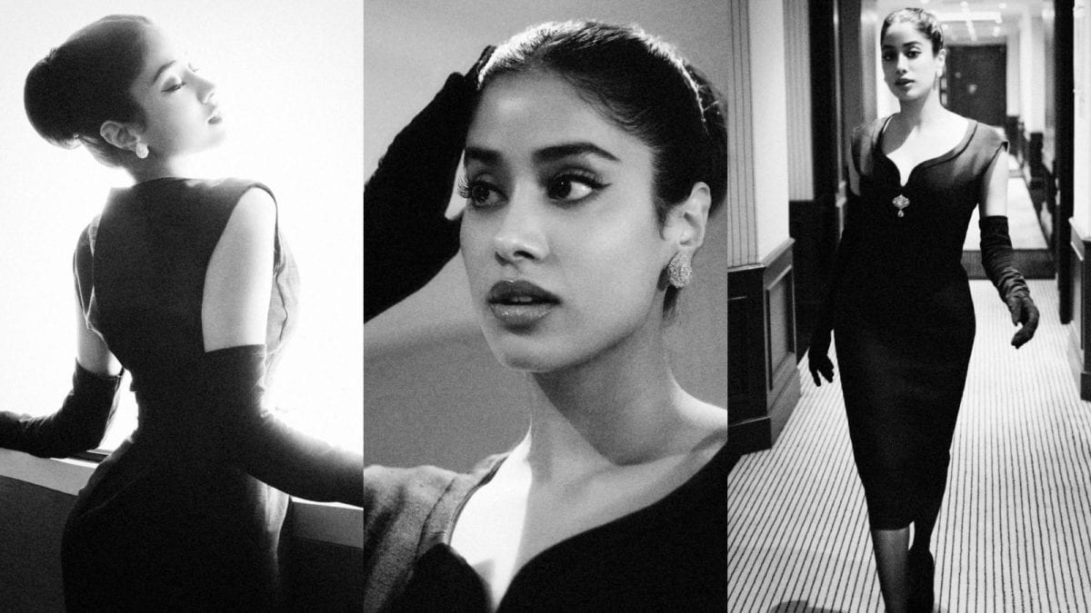 Cannes 2025: Janhvi Kapoor Stuns In Dior 1957 Dress, Screams Old Hollywood Glamour