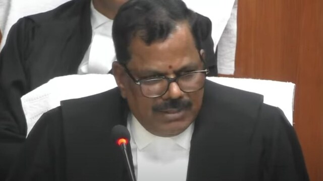 Justice Duppala Venkata Ramana is acceptable   to discontinue   from the Indore seat  connected  June 2. (Screengrab via YouTube/@highcourtofmadhyapradesh3561)