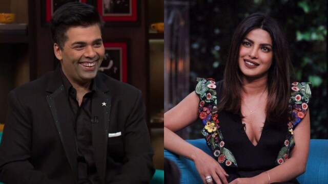 Priyanka Chopra appeared on Karan Johar's Koffee With Karan in 2018. 