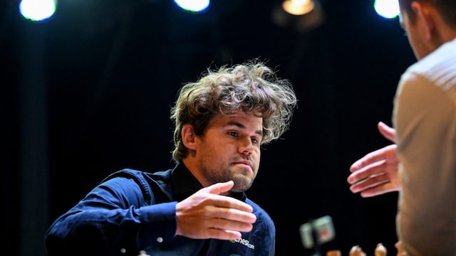 Magnus Carlsen adds another title to his legendary career (AFP Photo) 