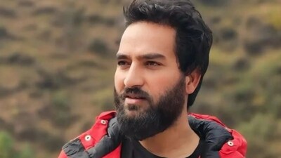 AAP MLA Mehraj Malik. 