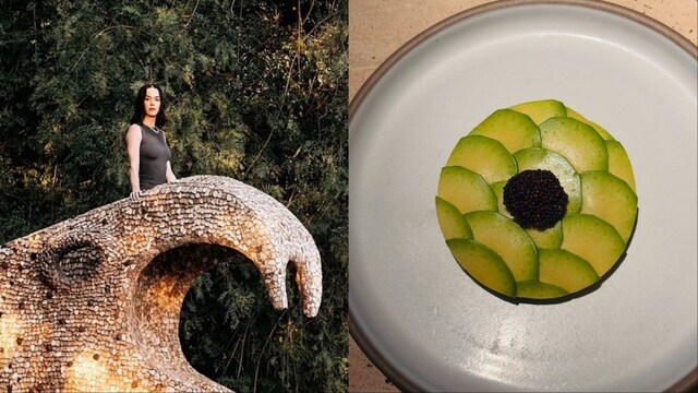 In Mexico, Katy Perry enjoyed local delicacies and whimsical sculpture gardens.