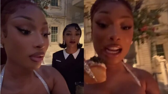 Megan Thee Stallion posted a video from the Met Gala 2025 dinner, defying the no-phone rule.