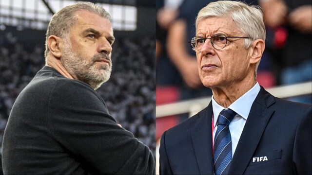 Spurs' Postecoglou clapped back at the comments made earlier by former Arsenal boss Wenger (X)
