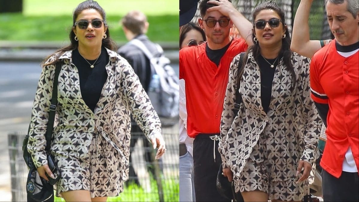 Priyanka Chopra Nails The Off-Duty Model Aesthetic In A Printed Co-Ord Set – News18